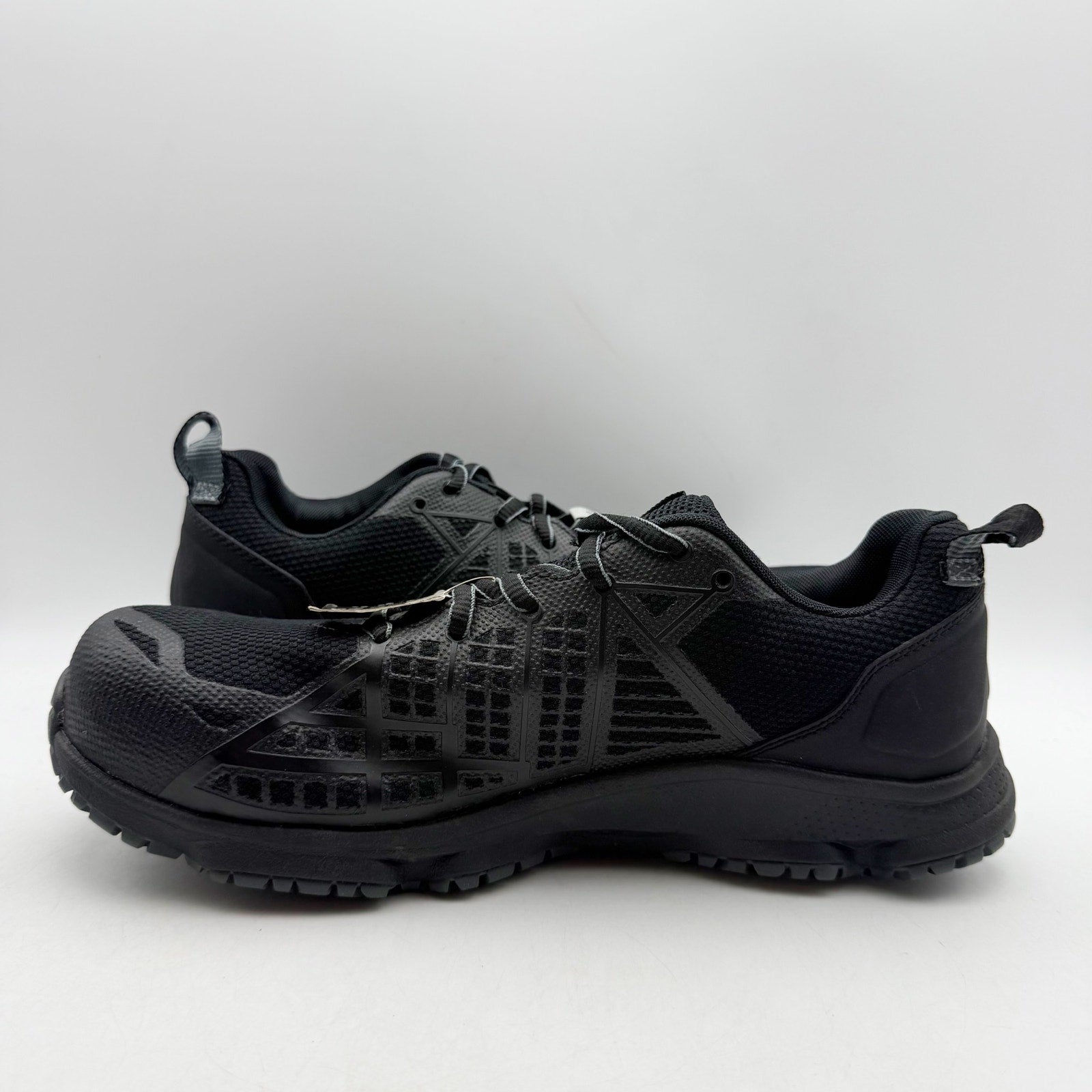 Under Armour Mens Micro G Strikefast Safety Toe Sneakers US 8 Black SR NWT