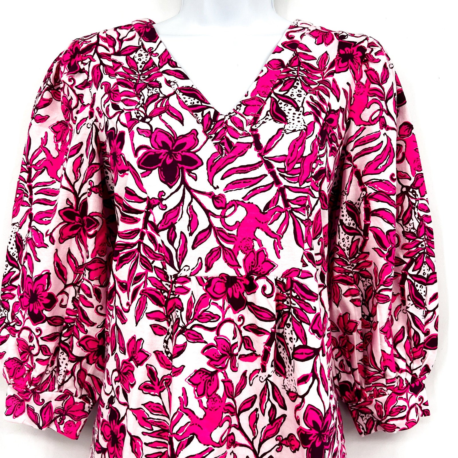 LILLY PULITZER Women's Cass Mini Dress XS Pink Elderflower Blossom NWT