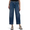 KUT FROM THE KLOTH Women's Ashton Barrel Leg Jeans Size 0 Blue Medium Wash NWT