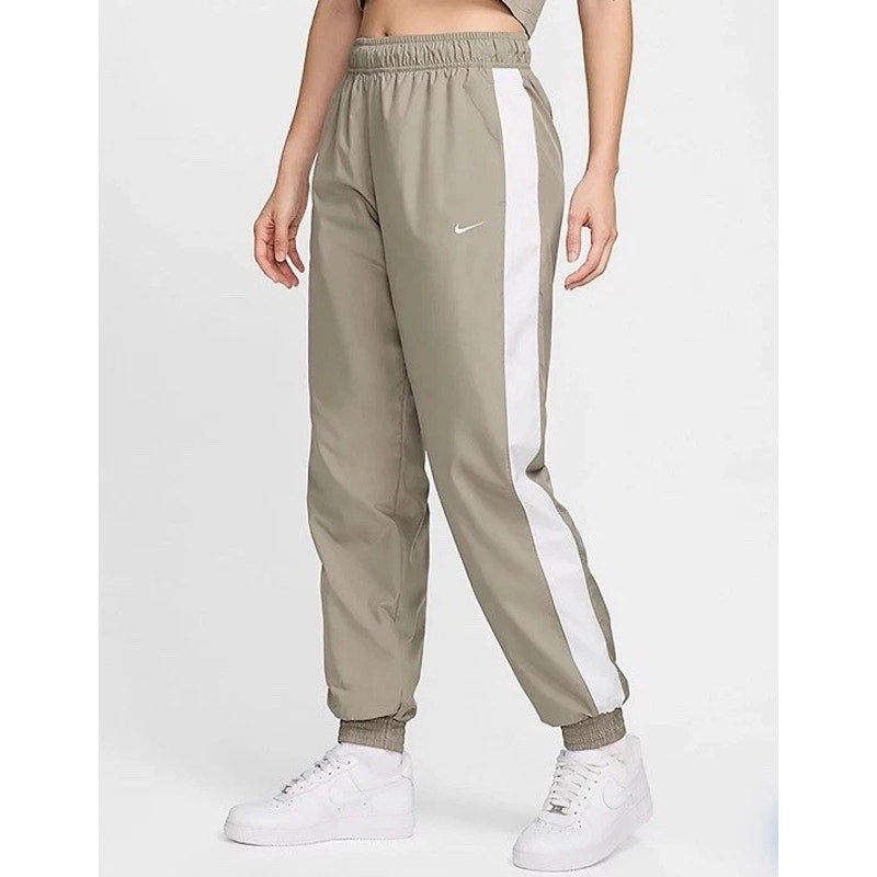 NIKE Women's Sportswear Classic Woven Joggers XS Green Athletic Pants NWT