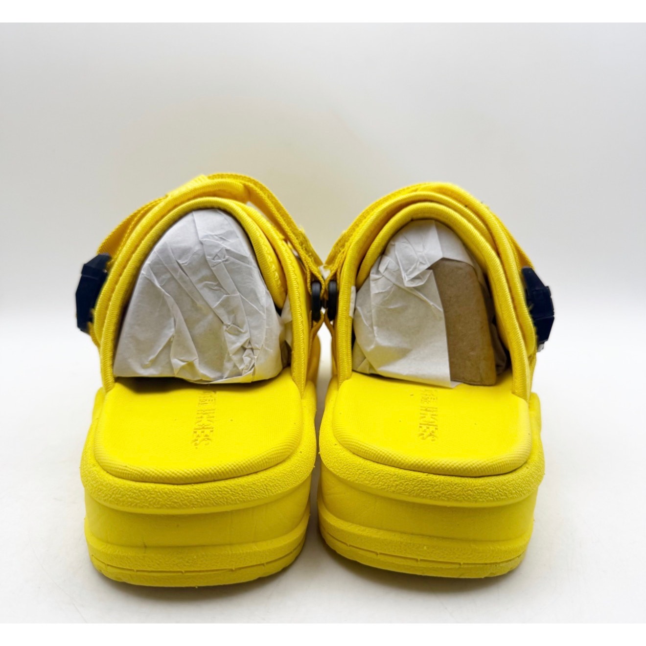Seichi Mens Yoroi V2 Slide Sandals Size 8 EU 41 Luminate Yellow NIB