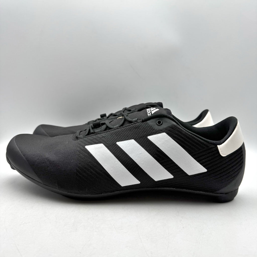 Adidas Mens The Road Cycling Shoes US 13 Black White Athletic NWT