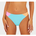 BEACH RIOT Women's Kimora Bikini Bottom Medium Blue Crush Colorblock NWT