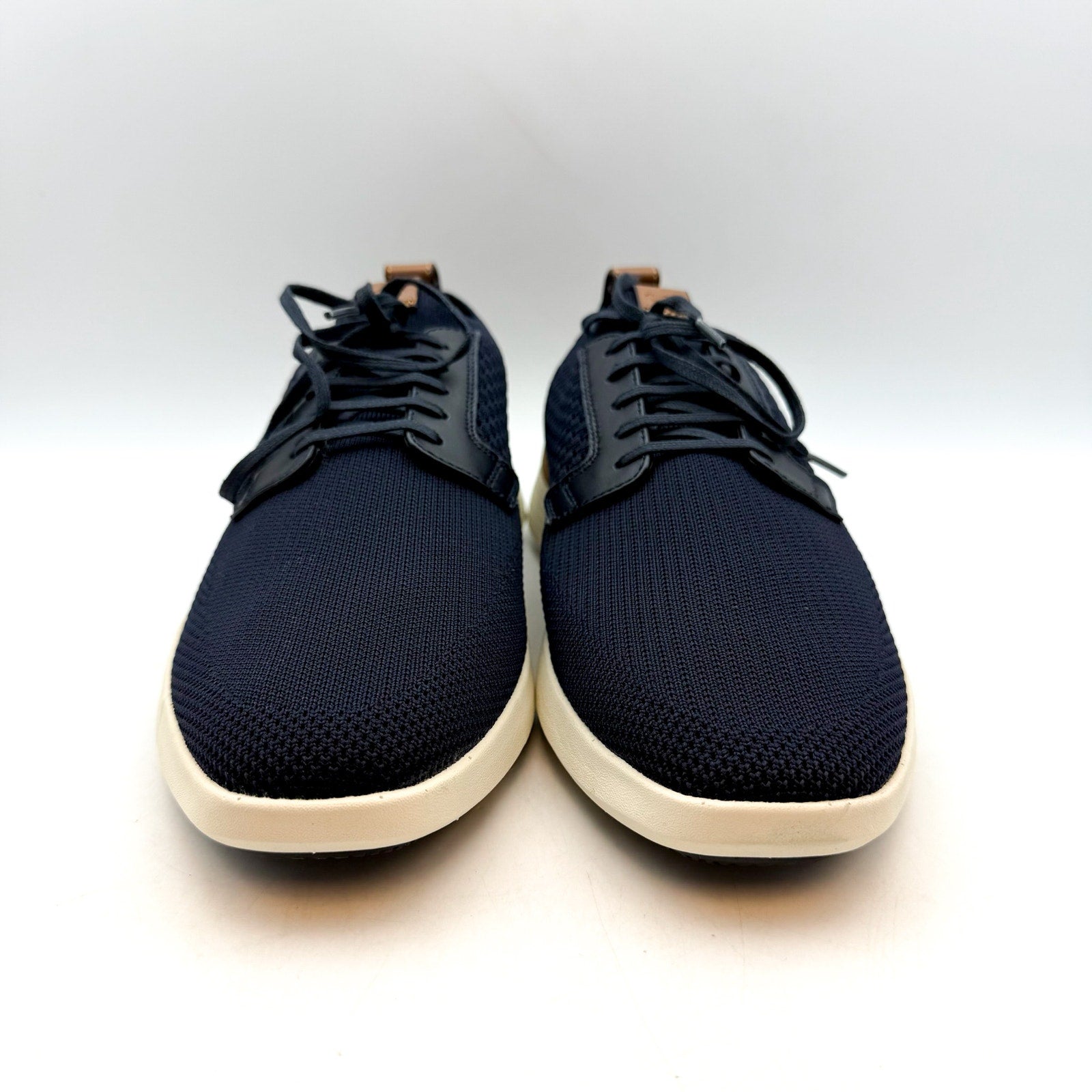Wolf & Shepherd Swiftknit Derby Sneakers MENS 6 WOMENS 8 Navy Blue Knit NIB