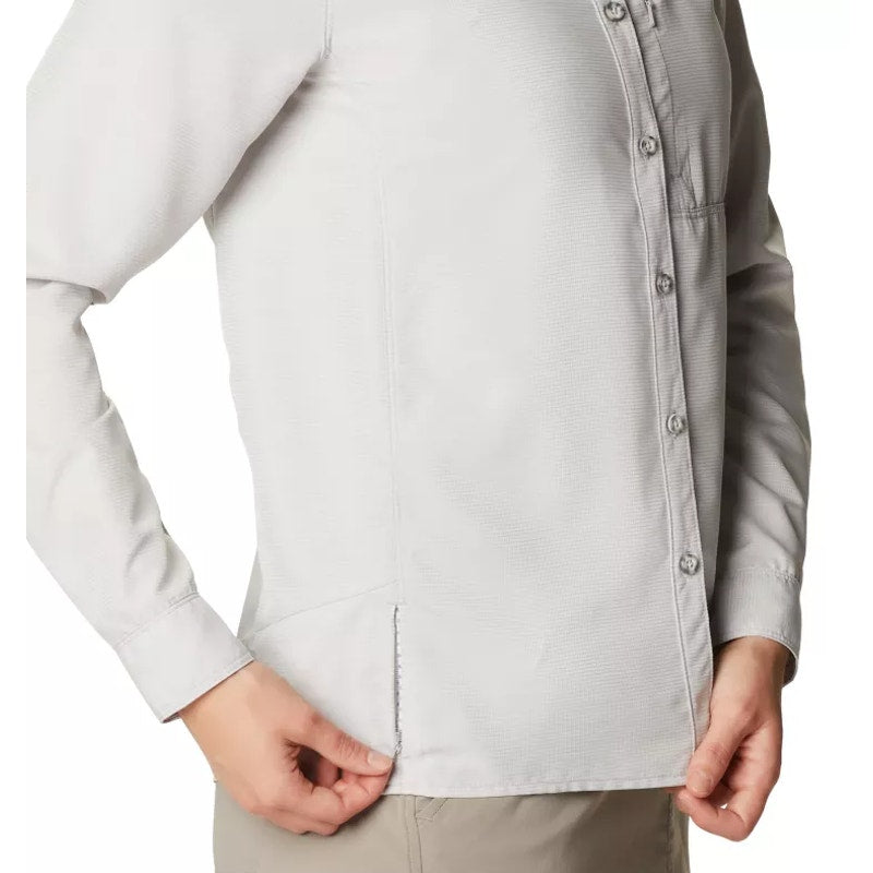 MOUNTAIN HARDWEAR Women's Canyon Long Sleeve Shirt Small Grey Light Dunes NWT