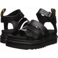 Dr. Martens Womens Blaire Sandals US 9 EU 41 Black Vegan Leather Platform NWOB