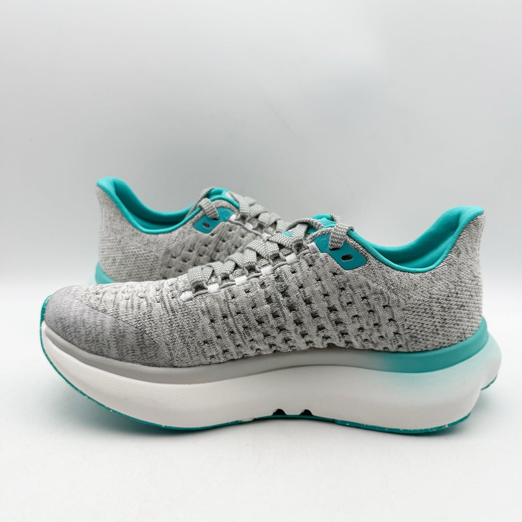 Rabbit Womens Dream Chaser Running Shoes US 7.5 Grey Teal Ceramic Athletic NIB