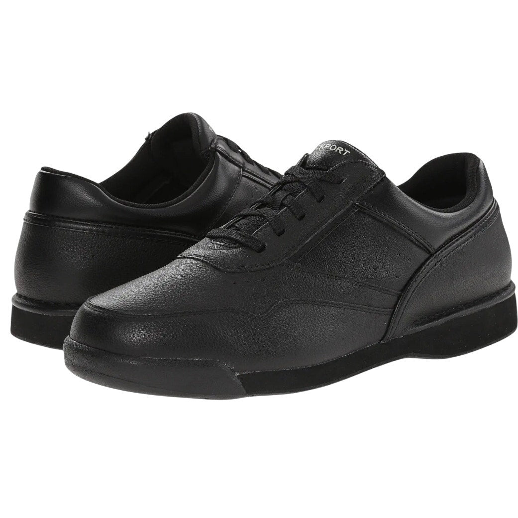 Rockport Mens ProWalker M7100 Sneakers US 9.5 M EU 43 Black Leather NIB