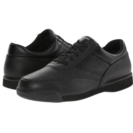 Rockport Mens ProWalker M7100 Sneakers US 9.5 M EU 43 Black Leather NIB