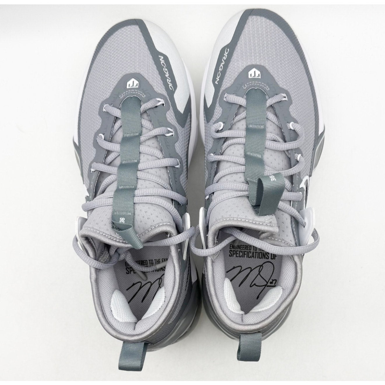 Nike Mens Force Zoom Trout 9 Elite Metal Baseball Cleats Size 7 Grey FB2906 NWOB