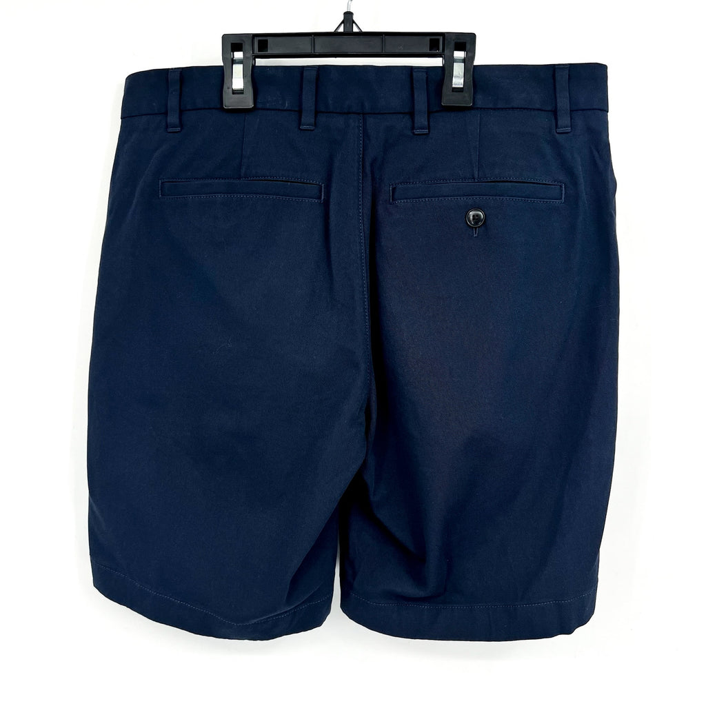 EVERLANE Men's 7” Slim-Fit Performance Chino Shorts Size 31 Navy Blue NWT