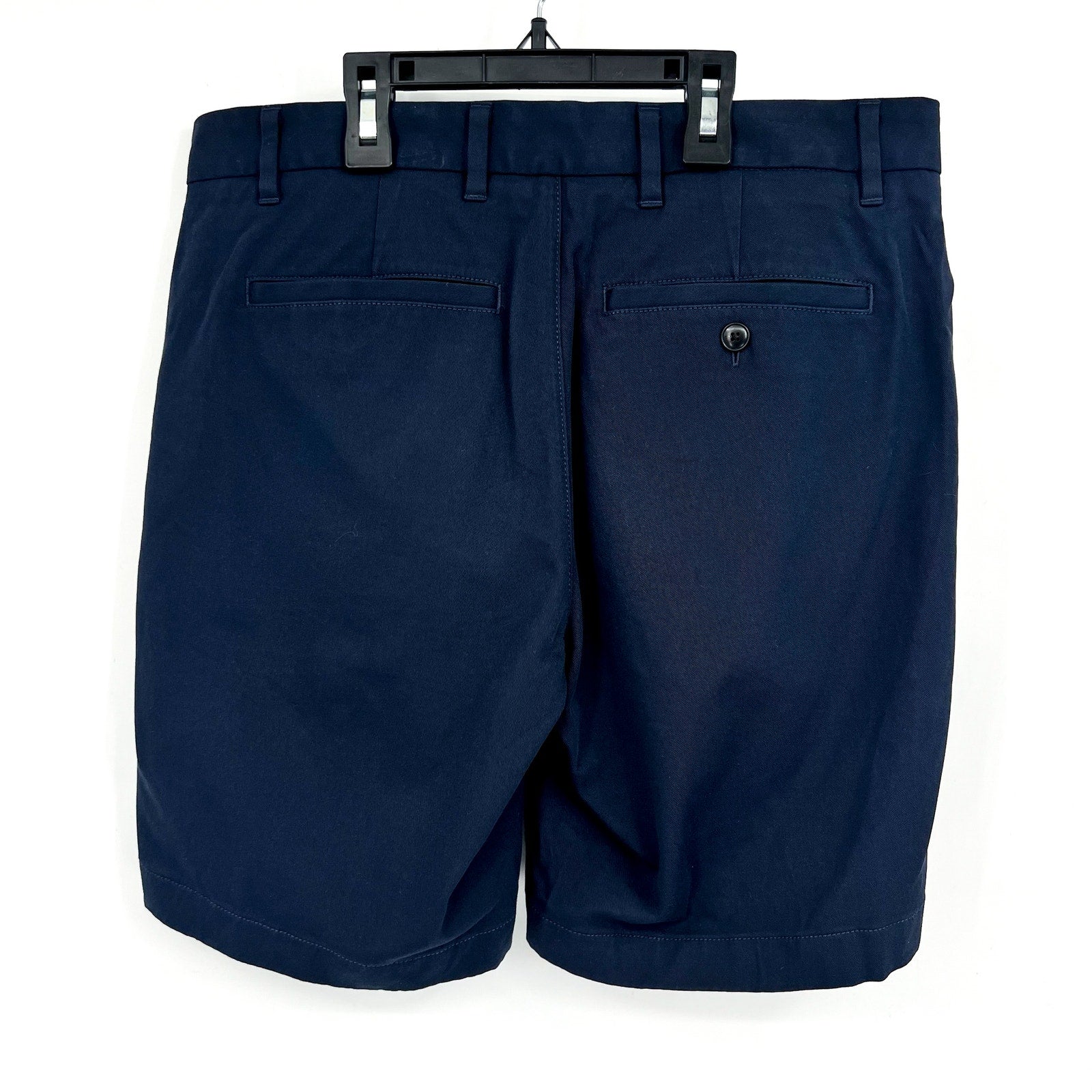EVERLANE Men's 7” Slim-Fit Performance Chino Shorts Size 31 Navy Blue NWT