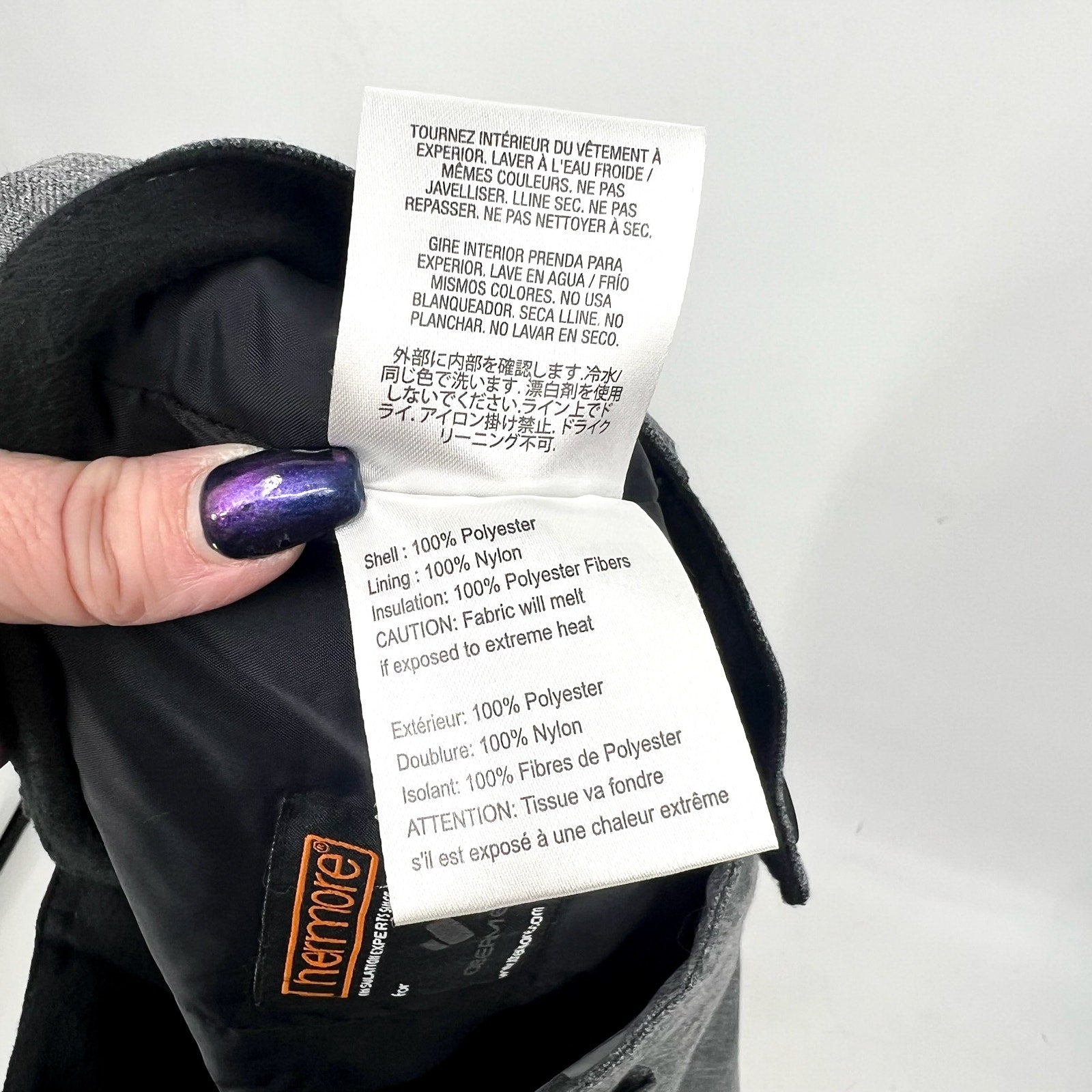 OBERMEYER Women's Malta Snow Ski Pants 2 SHORT Charcoal Grey Waterproof NWT