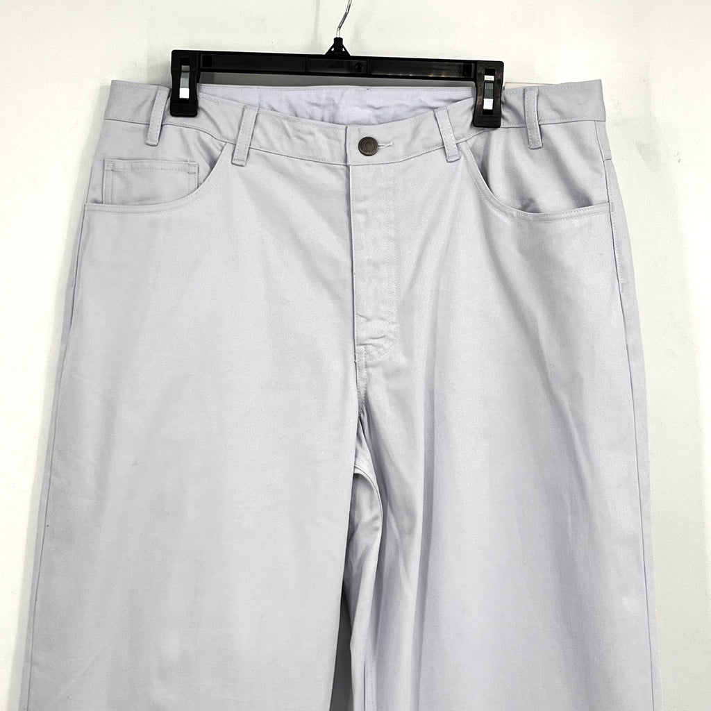 NIKE SB Men's Loose Denim Skate Pants Size 34 Light Grey Relaxed Fit Jeans NWT