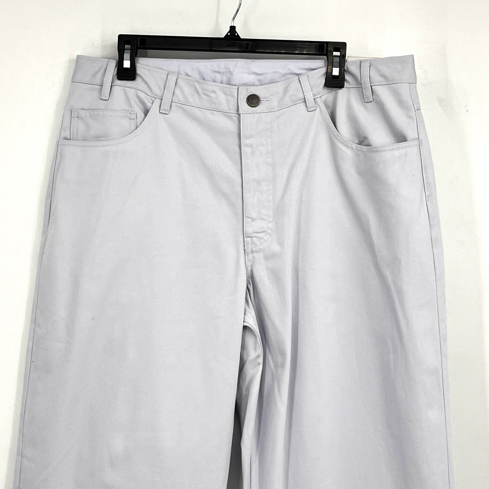 NIKE SB Men's Loose Denim Skate Pants Size 34 Light Grey Relaxed Fit Jeans NWT