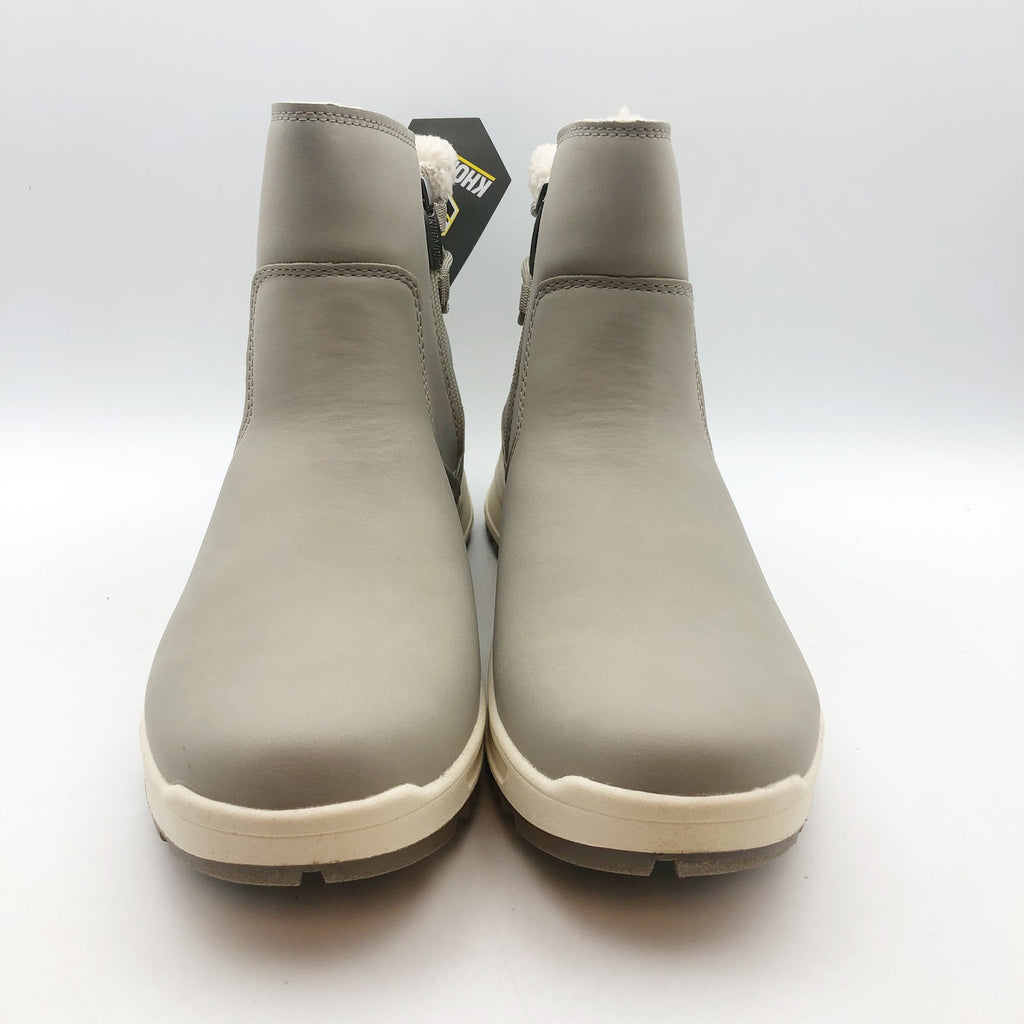 Khombu Womens Sarah Winter Boots Size 10 Taupe Grey Water-Repellant NIB