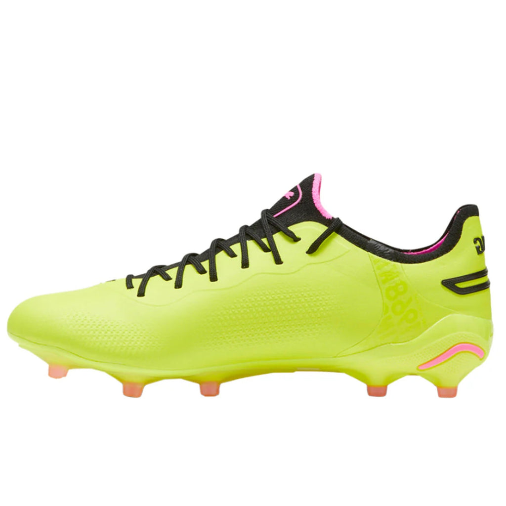 PUMA Mens King Ultimate Soccer Cleats Size 8 EU 40.5 Neon Yellow Athletic NWOB