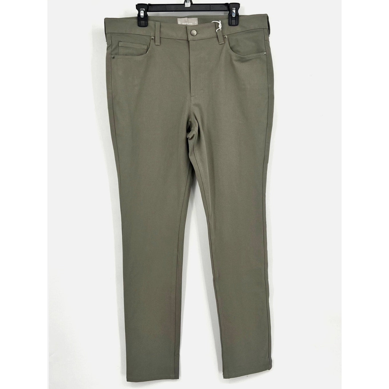 EVERLANE Men's The Performance 5-Pocket Pants 30x32 Green Business Casual NWT