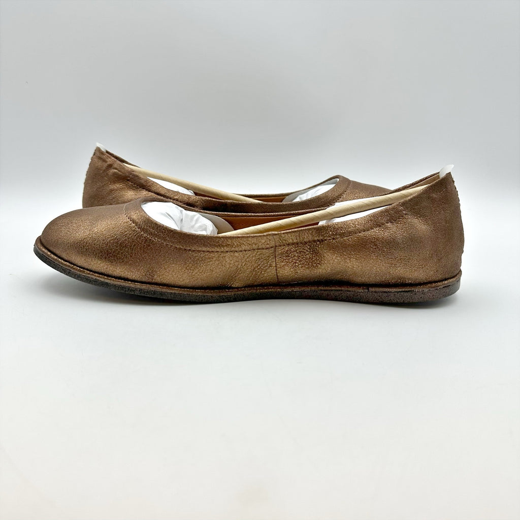 Lucky Brand Womens Wimmie Ballet Flats Size 8.5 M Bronze Brown NIB