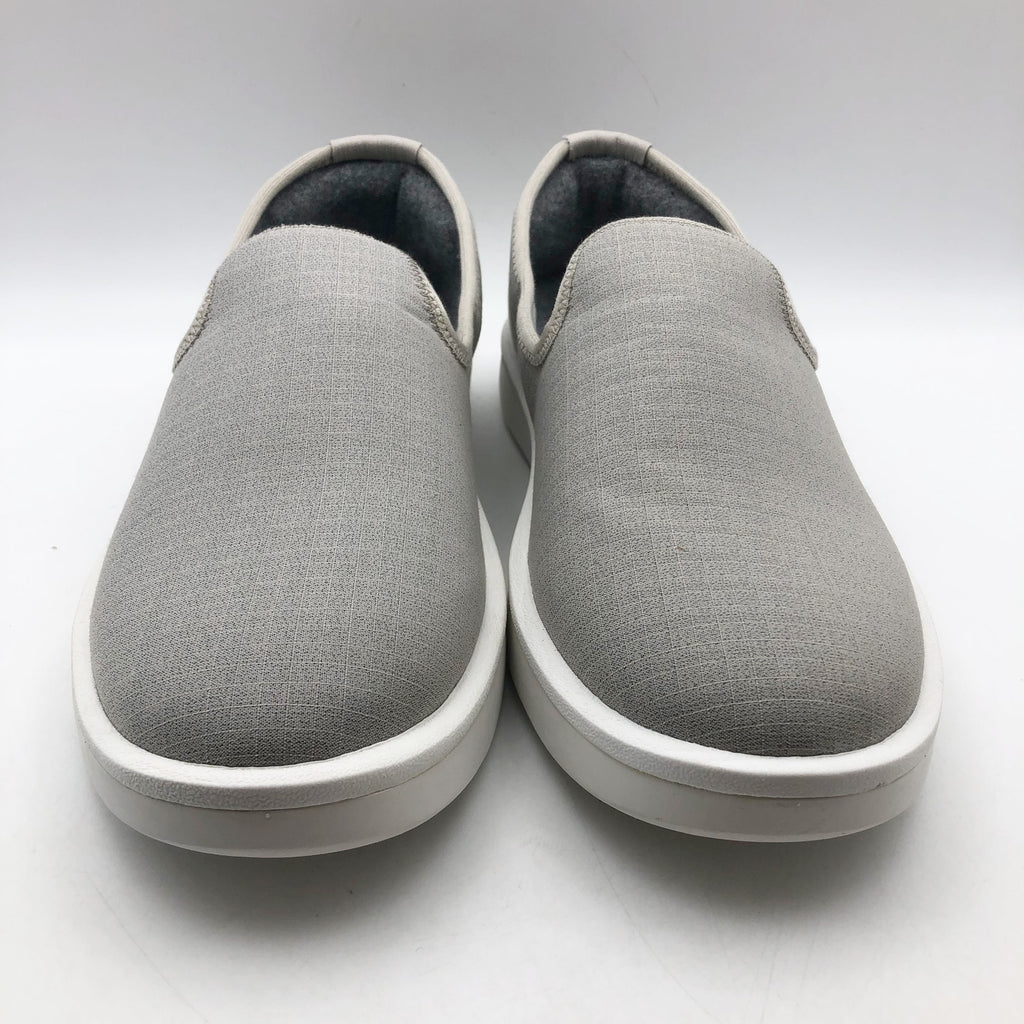 AllBirds Mens Wool Lounger Sneakers US 8 EU 40.5 Pewter Grey Woven Slip On NIB