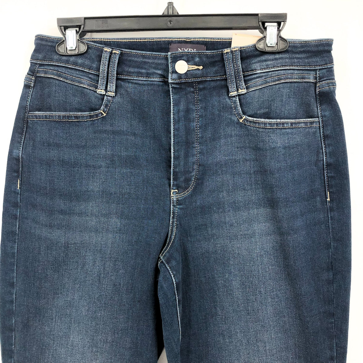 NYDJ Womens Straight Ankle Jeans Size 8 Blue Wonderland Relaxed NWT