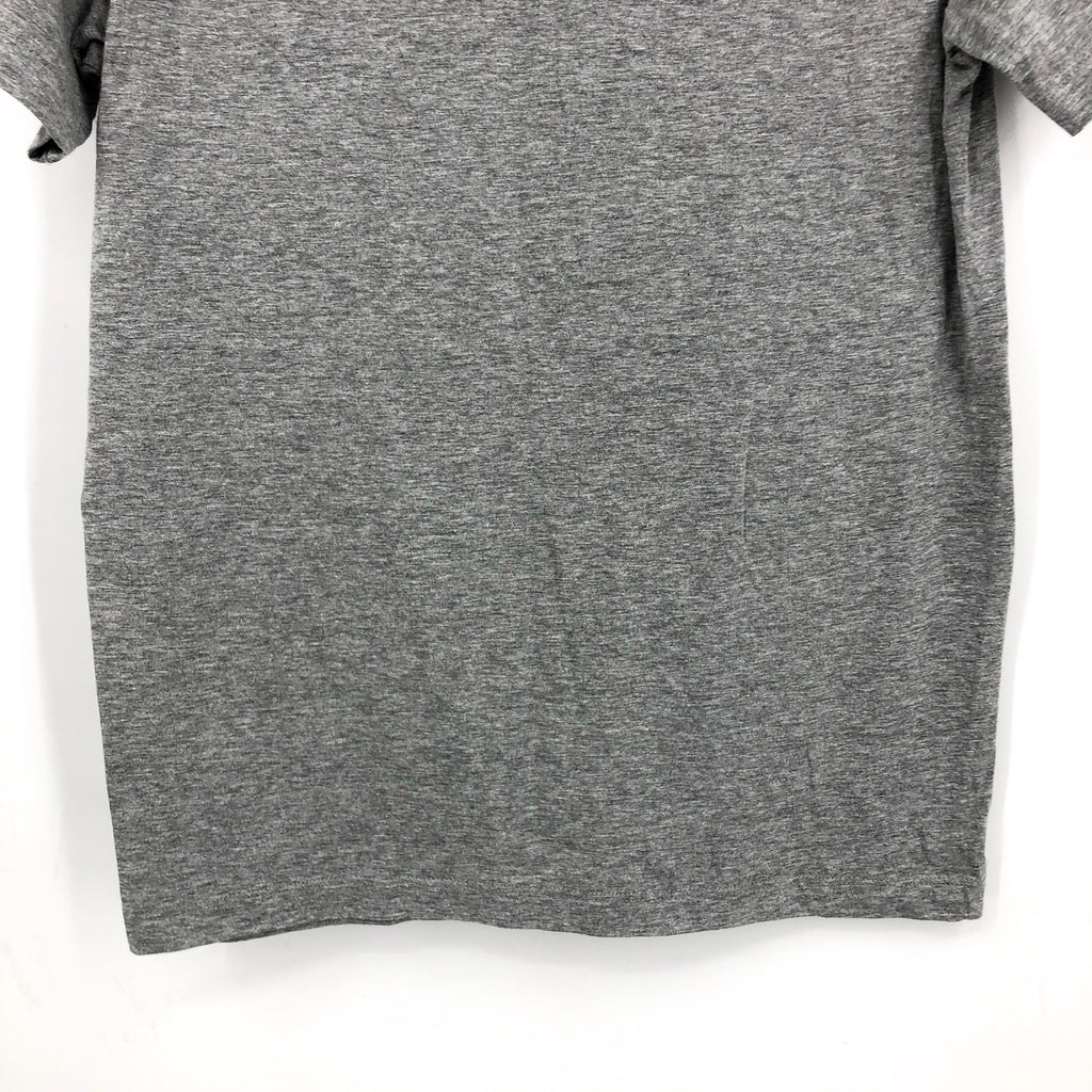 NIKE Mens New Orleans Saints Logo T-Shirt Medium Heather Grey Short Sleeve NWT