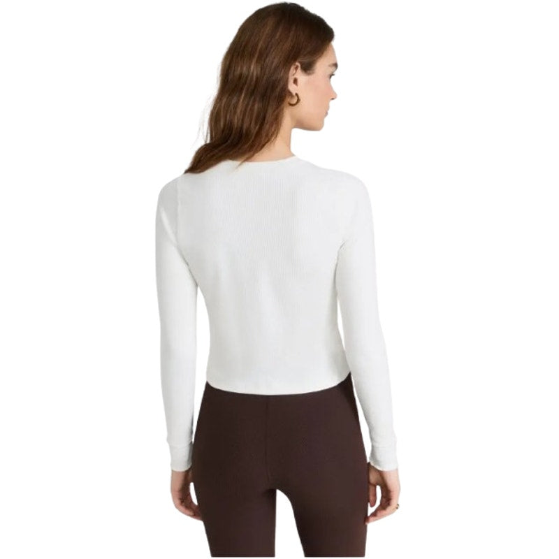 OUTDOOR VOICES Women's SuperForm Rib Long Sleeve Tee XXL White NWT