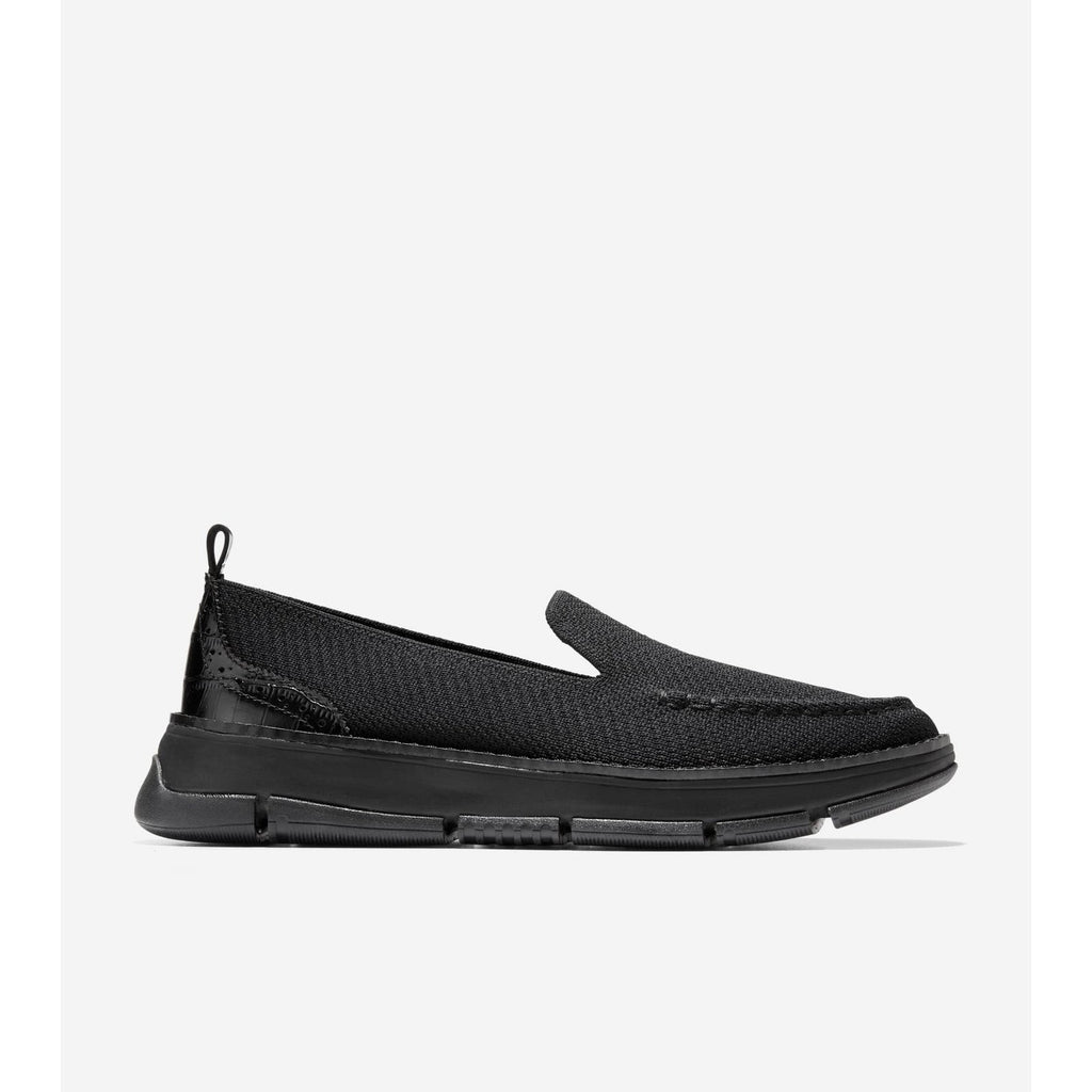 Cole Haan Womens ZeroGrand Rella Stitchlite Venetian Loafers Size 7.5 Black NIB