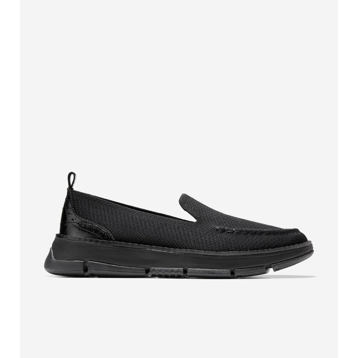 Cole Haan Womens ZeroGrand Rella Stitchlite Venetian Loafers Size 7.5 Black NIB