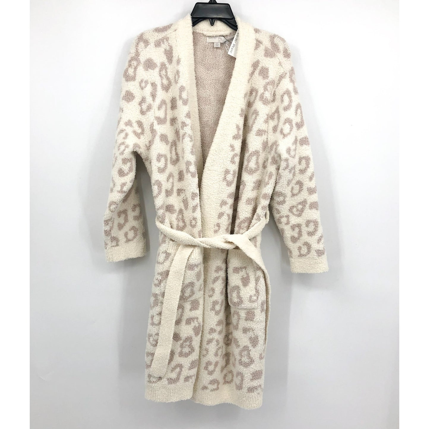 BAREFOOT DREAMS CozyChic Barefoot In The Wild Robe XL Cream Stone NWT