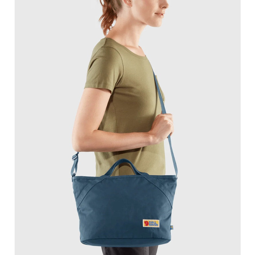 FJALLRAVEN Vardag Crossbody Bag Blue Storm Durable G-1000 HeavyDuty Eco NWT