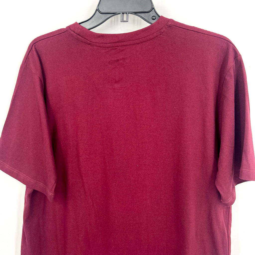 THREE SQUARE Womens Texas A&M Text 1876 T-Shirt XL Maroon Red Short Sleeve NWT