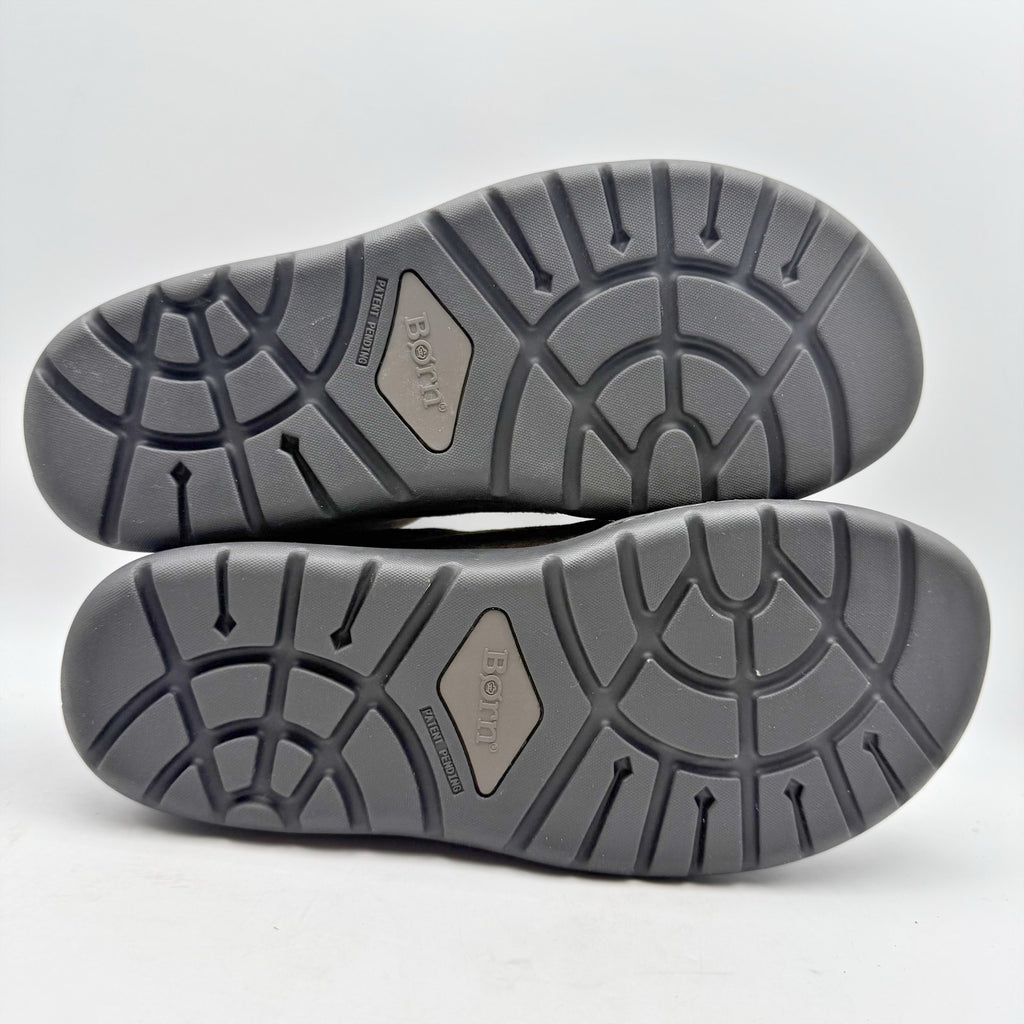 Born Mens Nigel 3-Eye Shoes US 8 M EU 41 Grey Distressed Leather NIB