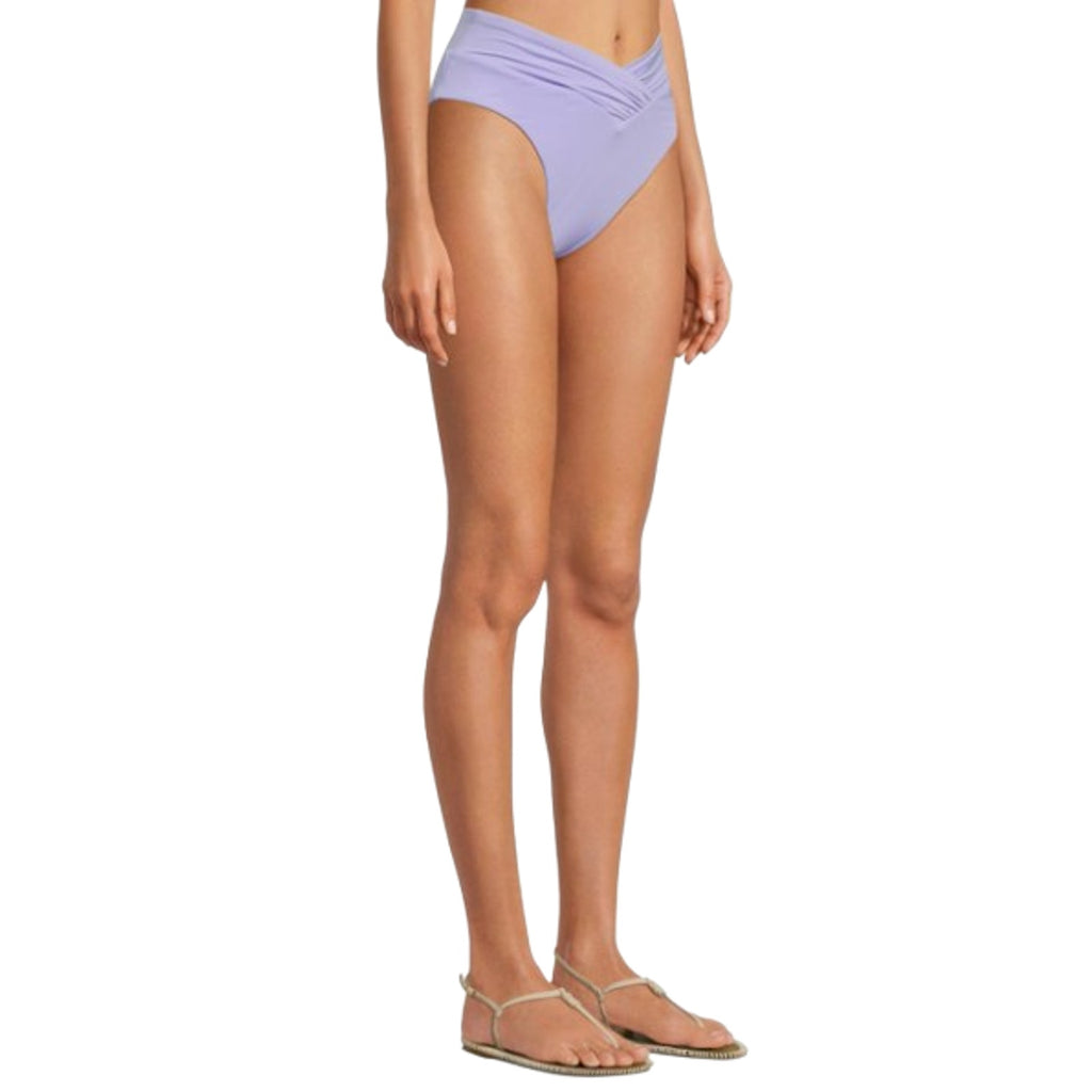 BECCA Color Code Carolina French Cut Bikini Bottom Medium Bellflower Purple NWOT