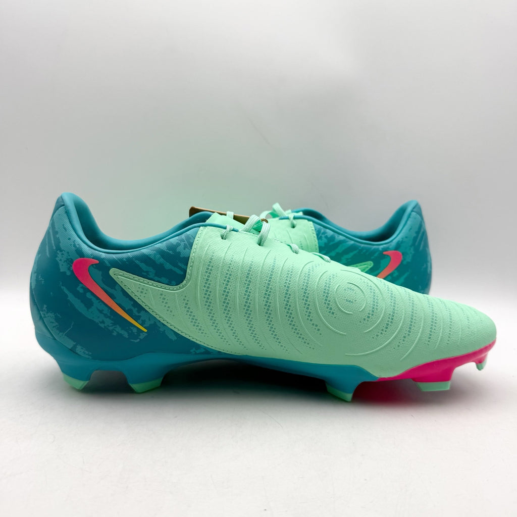 Nike Mens Phantom GX 2 Academy LV8 MG Soccer Cleats US 11.5 Green FJ2553 NWOB