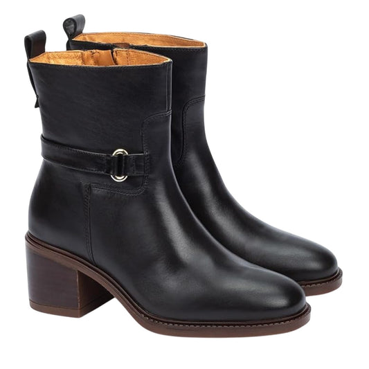 Pikolinos Women's Huesca High Ankle Boot US 9.5-10M EU 40 Black Brown NWOB