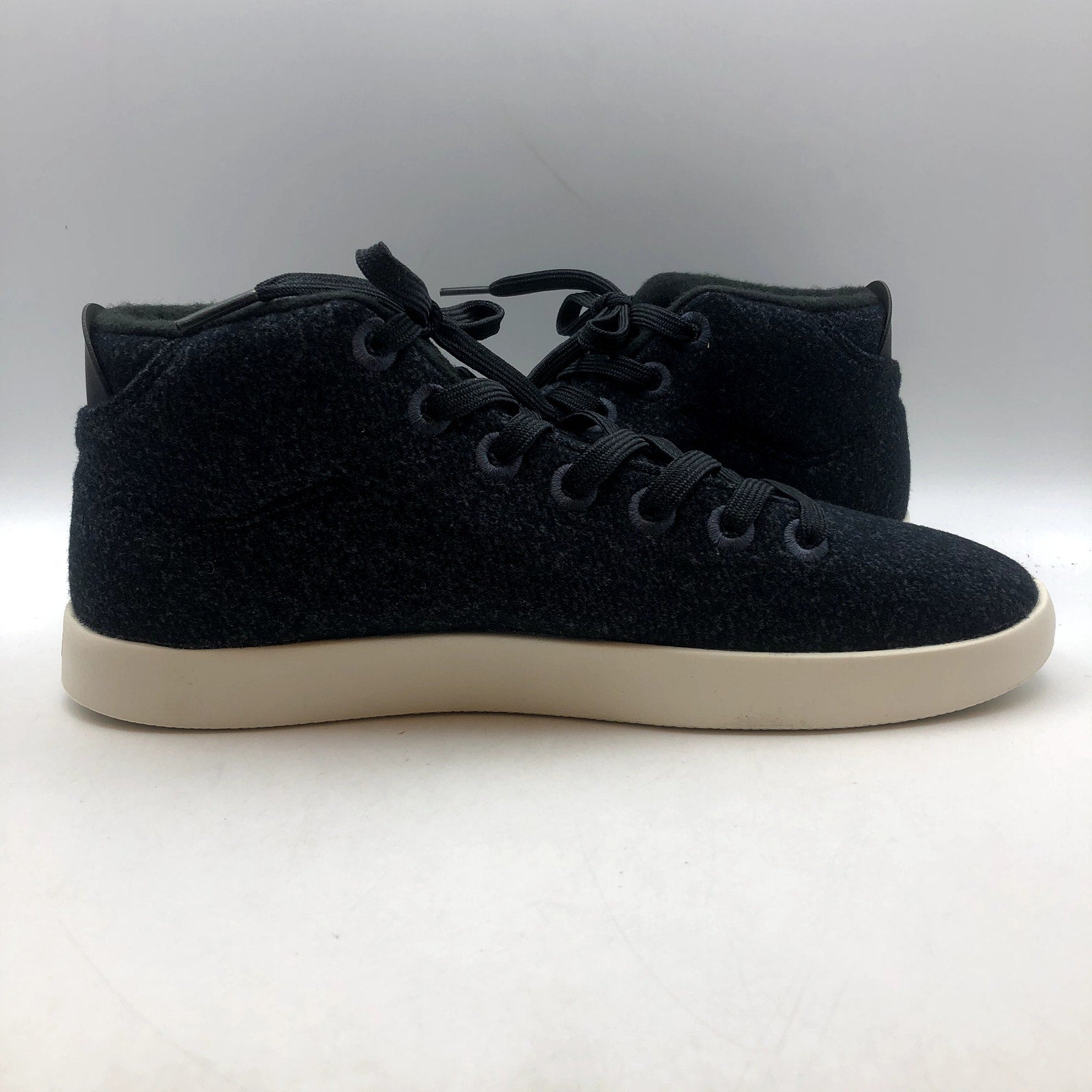 AllBirds Mens Wool Piper Mids Sneaker Size 10 Heathered Black NWB