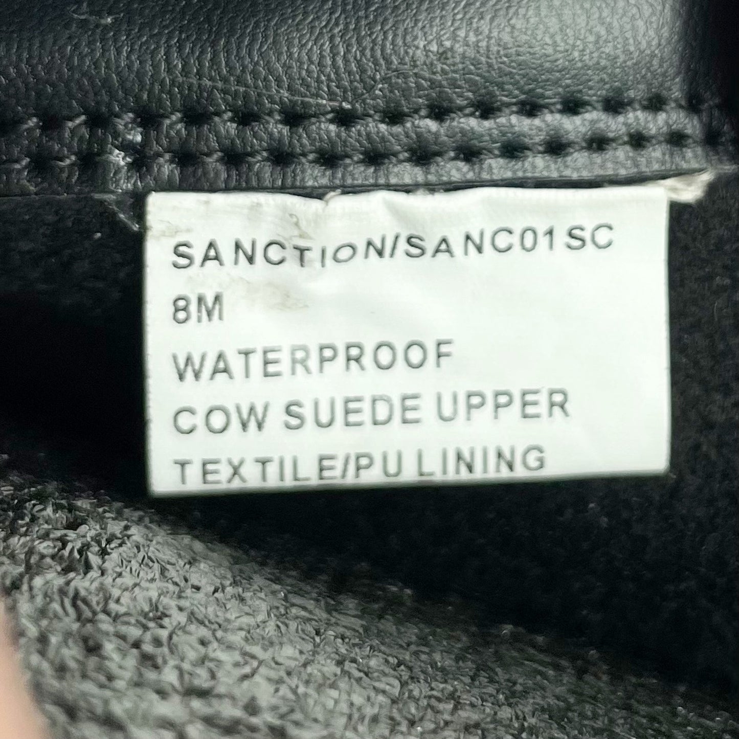 Blondo Womens Sierra Waterproof Riding Boot US 8M EU 38-39 Black Suede NIB