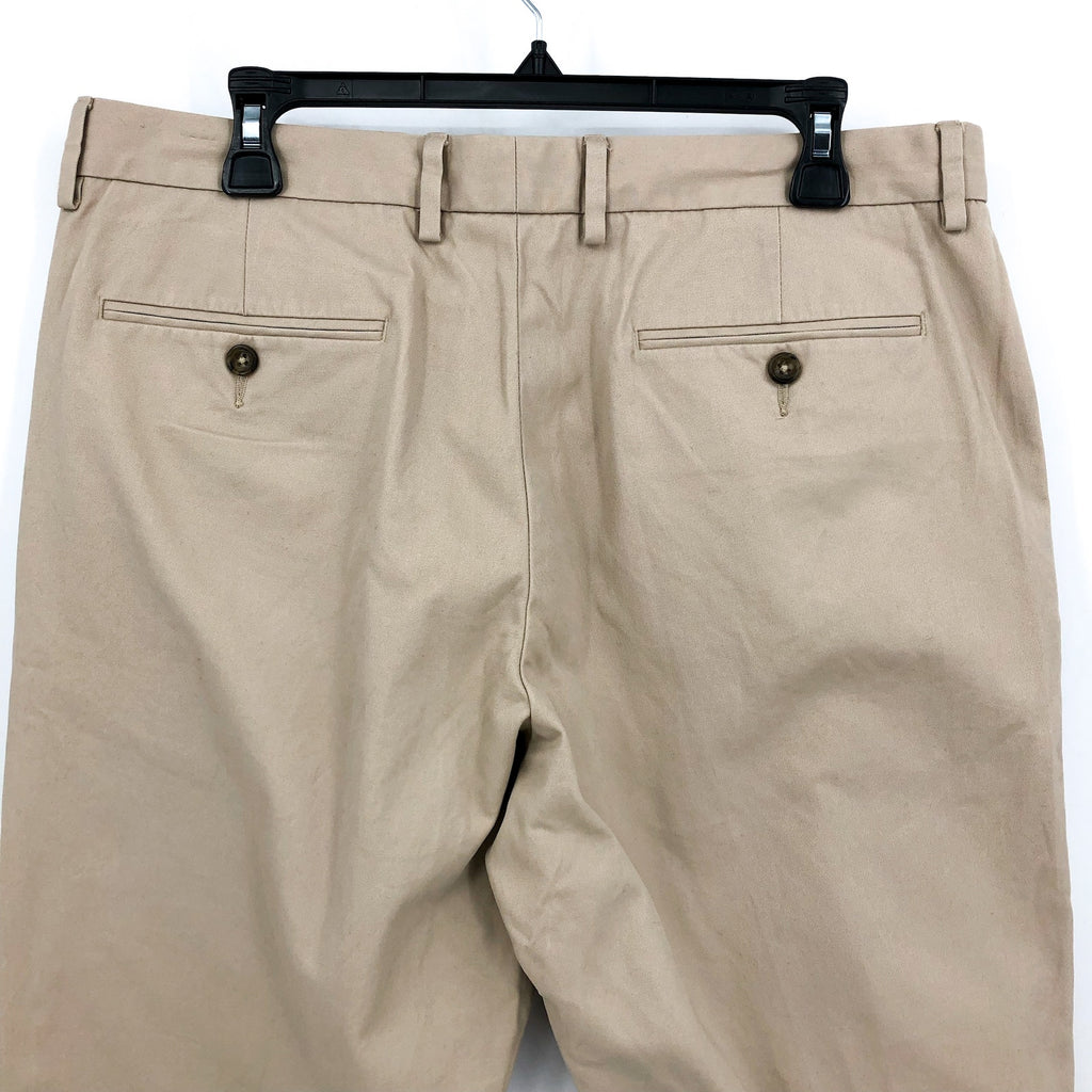 J.CREW Men's Ludlow Classic-Fit Pants 34x30 Tan Cotton Twill Style 17249 NWOT