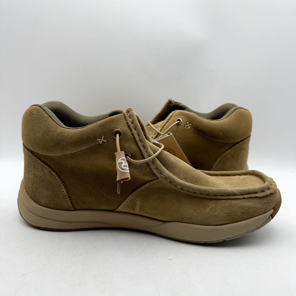 Roper Mens Two Eyelet Chukka Boots US 10.5 D EU 43.5 Brown Suede NWT