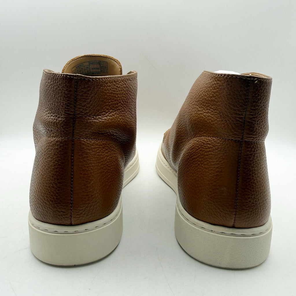 Vionic Mens Danfield Ankle Boots US 11 M EU 44 Tan Brown Leather NIB