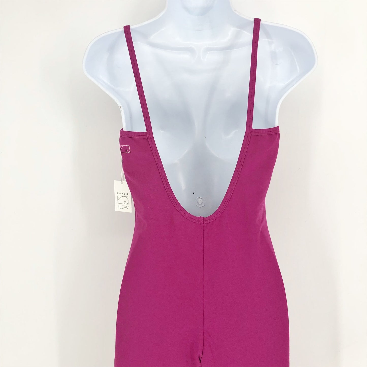 LACAUSA Womens Flow Prana Unitard XS Pink Dragon Fruit