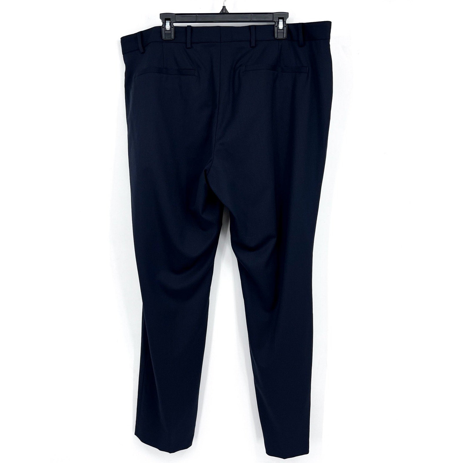 EVERLANE Men's The Italian Wool Pants 40x32 Navy Blue Flat Front Trousers NWT