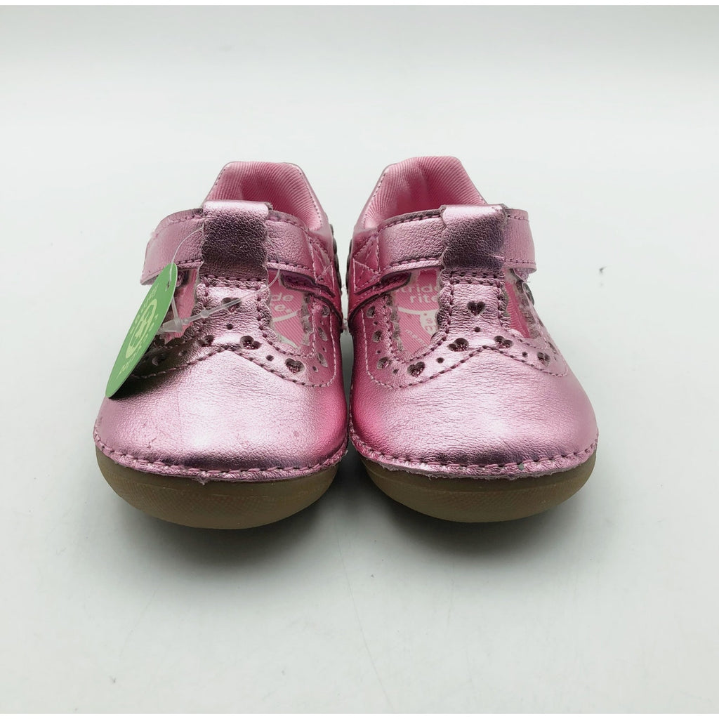 Stride Rite Little Girls Adira Mary Janes Size 4 Pink Fuchsia Toddler Shoes NIB