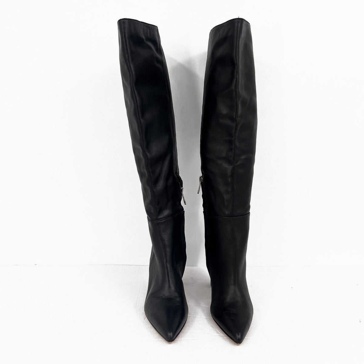 Sam Edelman Womens Raakel Knee High Boots Size 6 EU 36 Black Leather NWOB