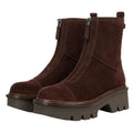 Sam Edelman Womens Cooper Chelsea Ankle Boot US 8 M Cafe Noir Brown Suede NIB