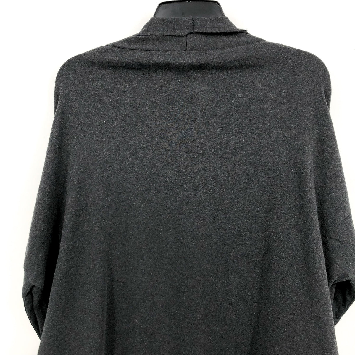PACT Women' Airplane Wrap Cardigan XS-Small Gray Charcoal Heather Open Front NWT