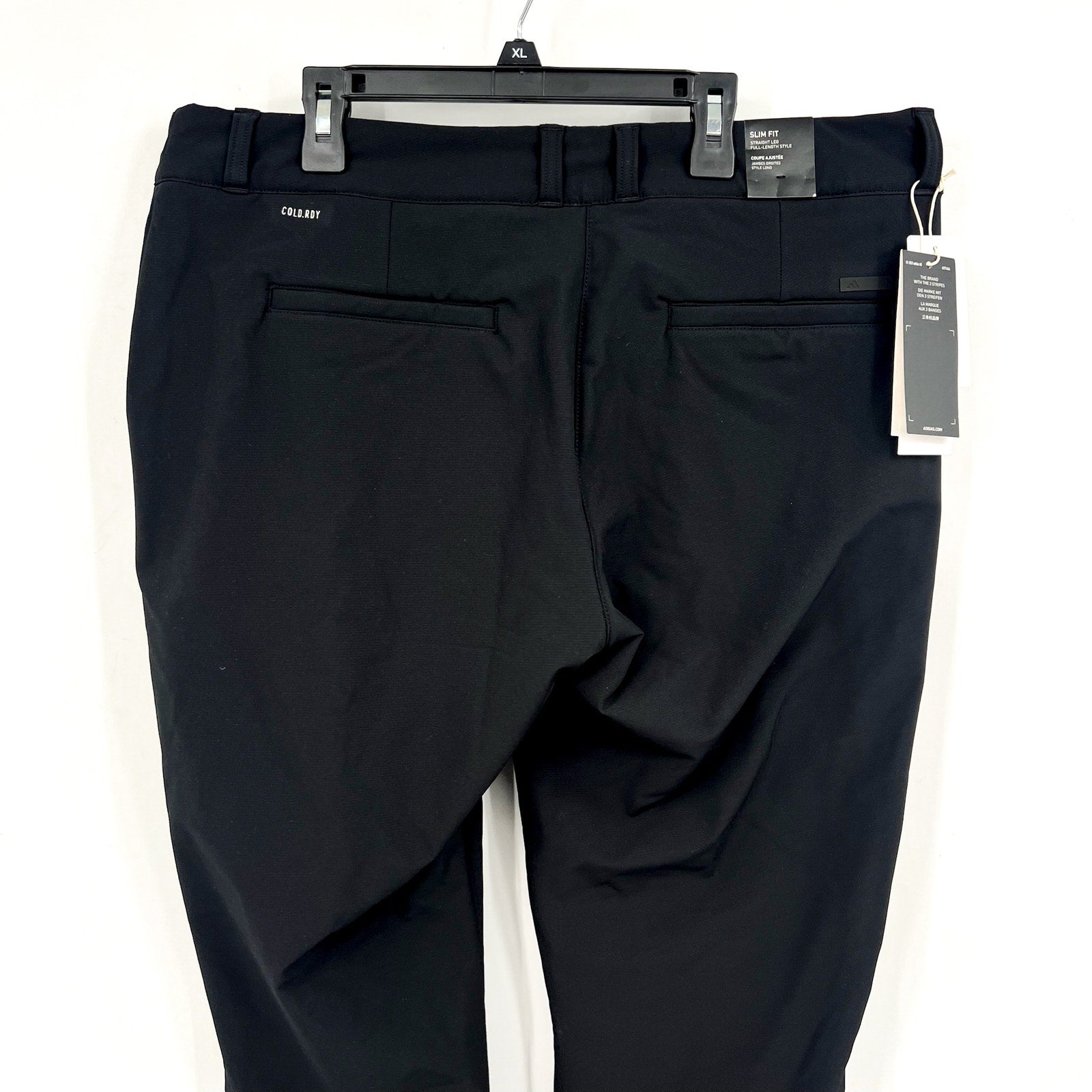 ADIDAS Women's Ultimate 365 Cold.Rdy Golf Pants Size 14 Black Insulated NWT