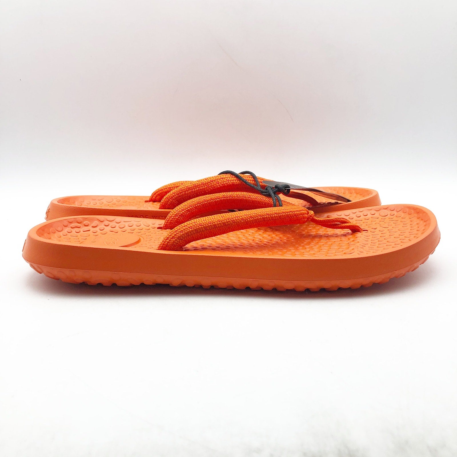 Allbirds Sugar Zeffer 2 Sandals Mens 9 Womens 11 Bright Orange Flip Flops NWT