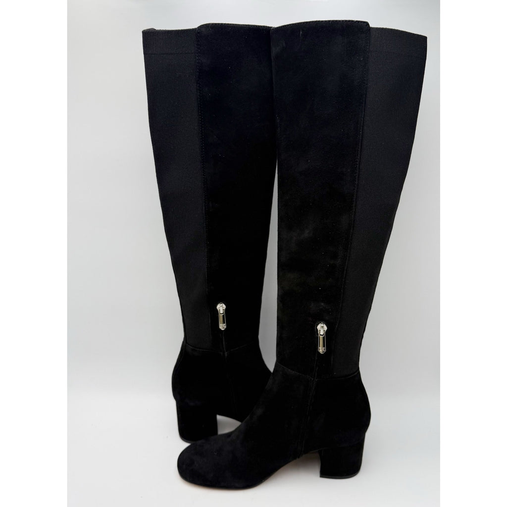 Sam Edelman Womens Valda Knee High Boots Size 6.5 M Black Suede NWOB